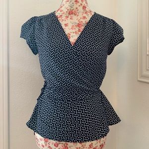 Cute, Romantic, Heart 💜 Print Blouse